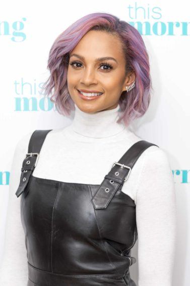 violet hair: All Things Hair - IMAGE - celebrity gallery Alesha Dixon wavy bob