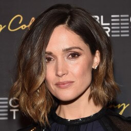 umber ombre brown hair rose byrne