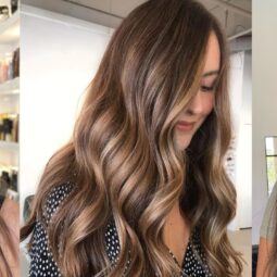 brown balayage hair colour ideas