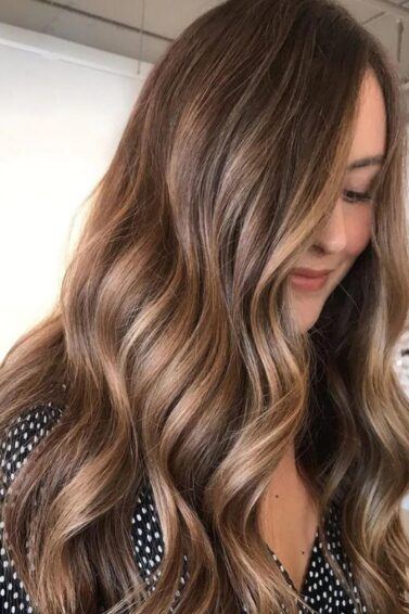 brown balayage hair colour ideas