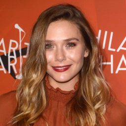 dark hair with highlights: All Things Hair - IMAGE - Elizabeth Olsen long wavy hair