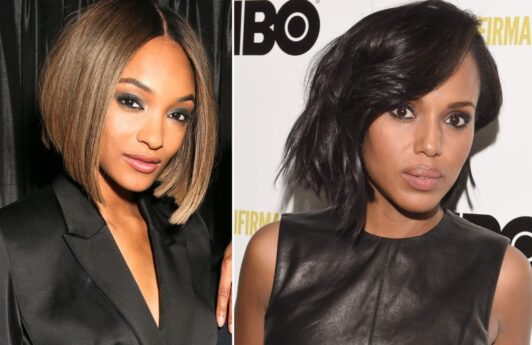 Celebrities with graduated bobs