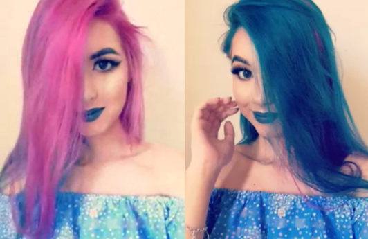 bright hair colours: All Things Hair - IMAGE - colour-changing hair trick bright bold hair hue