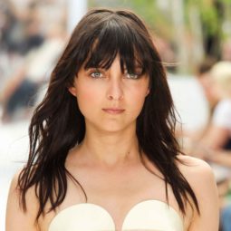 Medium length hair cuts: All Things Hair - IMAGE - layers choppy fringe brown hair