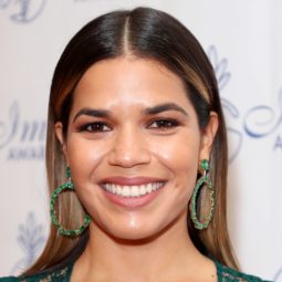 america ferrera ombre straight hair