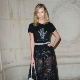 Karlie Kloss - Dark blonde - Mid length lob hair - Rex