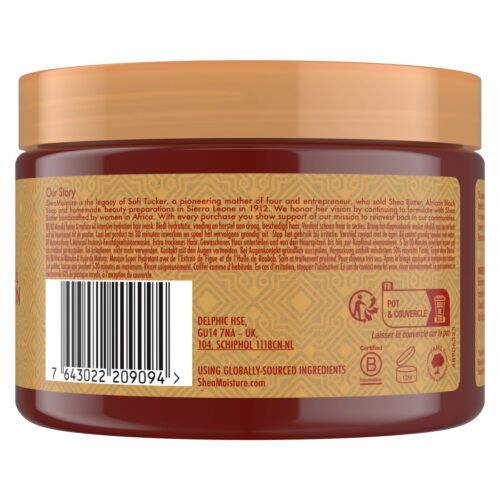 Shea Moisture Manuka Honey Mafura Oil Intensive Hydration Hair Masque Ingredients view