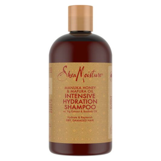 SheaMoisture Manuka Honey & Mafura Oil Intensive Hydration Shampoo Front Bottle View