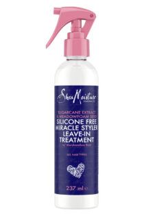 SheaMoisture Miracle Hair Styler Leave-In Treatment Front of bottle view