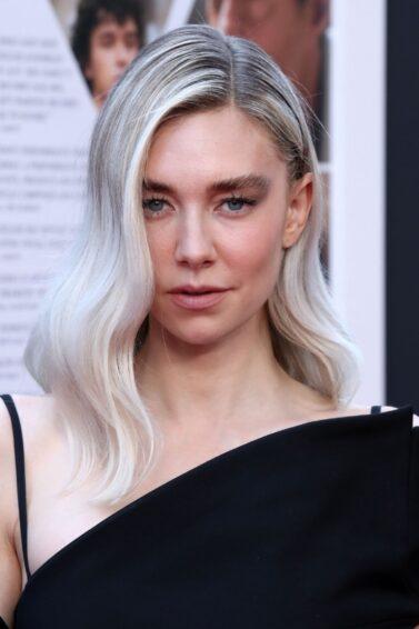 Celebrities with silver blonde hair