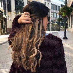 Tiger eye hair trend: All Things Hair - IMAGE - balayage hair trend Instagram