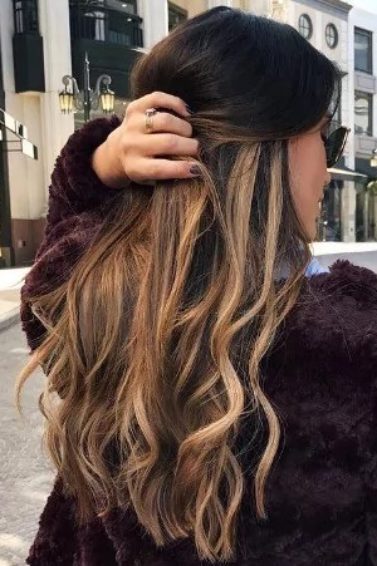 Tiger eye hair trend: All Things Hair - IMAGE - balayage hair trend Instagram