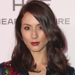 Troian Bellisario at Harper's Bazaar event