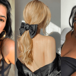 Women wearing date night hairstyles