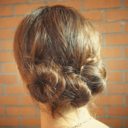 easy hairstyles for medium hair: All Things Hair - IMAGE - triple bun