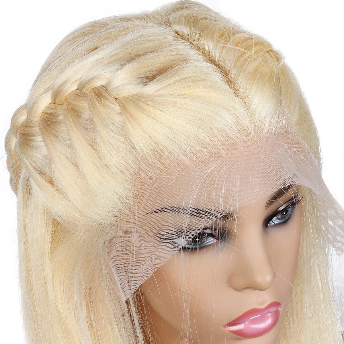 613 Straight 13X4 Transparent Lace Front Wig